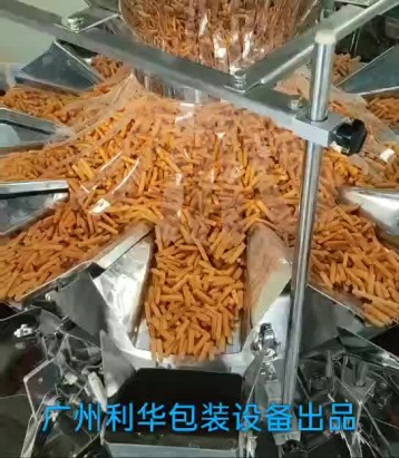 膨化類零食罐裝包裝生産線